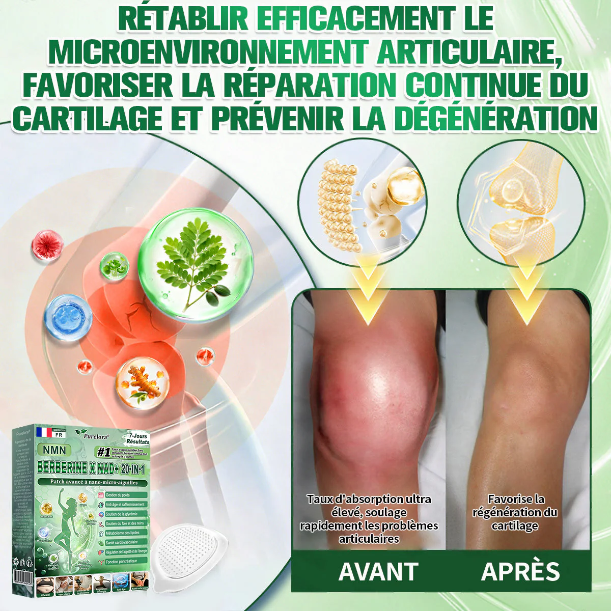 💖💖Pharmacie en ligne française💖 p𝒖𝒓𝒆𝒍𝒐𝒓𝒂® NAD × 𝑬𝑮𝑪𝑮 20-𝒆𝒏-𝟏 𝐏𝐚𝙩𝙘𝙝 𝙈𝙞𝙘𝙧𝙤𝙣é𝙚𝒅𝒍𝒆 𝑨𝒗𝒂𝐧𝐜é 𝙉𝙖𝒏𝒐 (𝐔𝐧𝐞 𝐬𝐞𝐮𝐥𝐞 𝐟𝐨𝐢𝐬 𝐩𝐚𝐫 𝐣𝐨𝐮𝐫, 𝐜𝐡𝐚𝐧𝐠𝐞𝐦𝐞𝐧𝐭𝐬 𝐯𝐢𝐬𝐢𝐛𝐥𝐞𝐬 𝐞𝐧 𝟕 𝐣𝐨𝐮𝐫𝐬) ✅𝐏𝐨𝐮𝐫 𝐥’𝐨𝐛é𝐬𝐢𝐭é, 🅟🅔🅐🅤 🅡🅔🅛â🅒🅗é🅔,𝐝𝐢𝐚𝐛è𝐭𝐞, 𝐚𝐩𝐧é𝐞 𝐝𝐮 𝐬𝐨𝐦𝐦𝐞𝐢𝐥, 𝐩𝐫𝐨𝐛𝐥è𝐦𝐞𝐬 𝐚𝐫𝐭𝐢𝐜𝐮𝐥𝐚𝐢𝐫𝐞𝐬, 𝐞𝐭 𝐛𝐢𝐞𝐧 𝐩𝐥𝐮𝐬 - Image 7