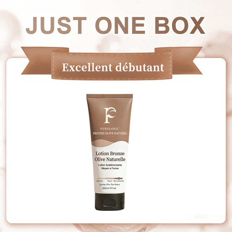 🇫🇷Purelora® Natural Olive Bronze Self Tanner Lotion Corps – Éclat progressif sans soleil, application uniforme, sans sous-ton orangé, hydratation intense, végan et cruelty-free - Image 12
