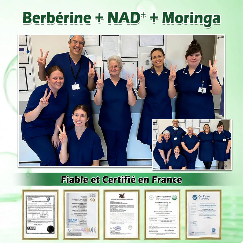 🇫🇷 Nouveauté 2026丨 Purelora® Moringa Berbérine x NAD+ Patch Nano-Microneedle 10-en-1 Une application par jour, changements visibles dès 7 jours. Pour accompagner la gestion du poids et le bien-être global. - Image 14