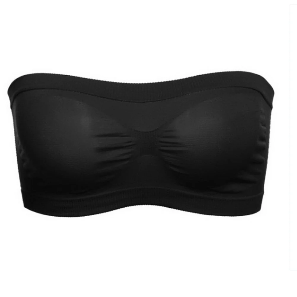 Spring Summer Women Bra Seamless Tube Top Bra Strapless Bandeau Push up Bra Women's Underwear Basic Stretch Underwear Lingerie - Image 6